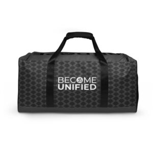 Become Unified / Be Dope Grey Duffle