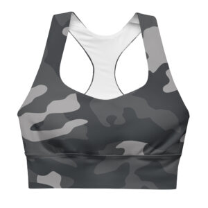 BU Camo Longline sports bra