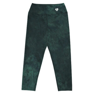 SHADES OF GREEN Yoga Capri Leggings