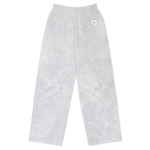 SILVER MIST unisex wide-leg pants