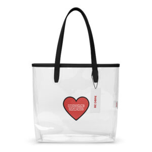 LOVE STATEMENT Clear Tote Bag
